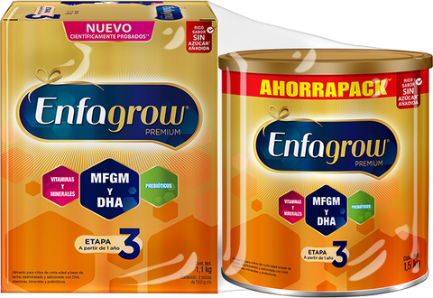 Enfagrow Premium Etapa 3, Pack 2,6 Kgs.