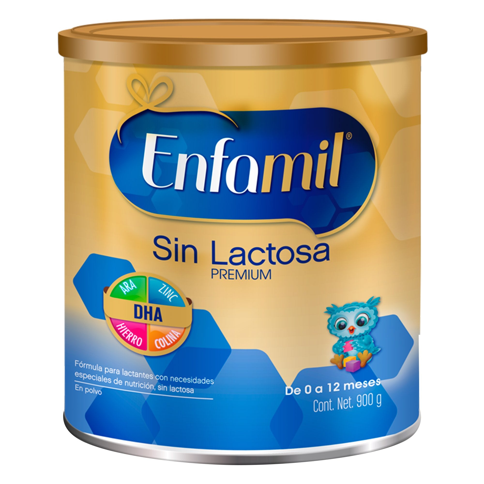 Enfamil Premium Sin Lactosa, Lata de 900 grs.