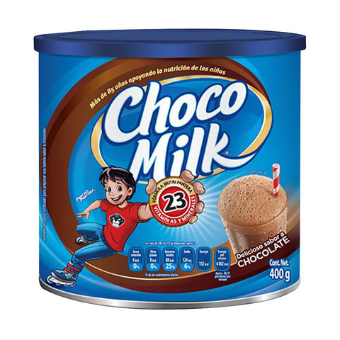 Choco Milk Chocolate, Lata de 400 grs.
