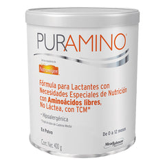Puramino, para bebés de 0 a 12 meses, Lata de 400 grs
