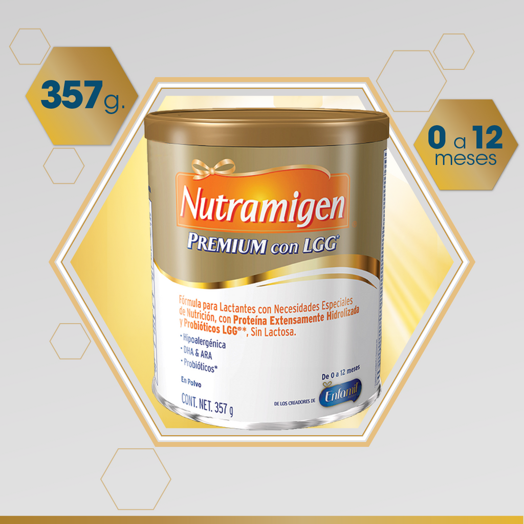 Nutramigen 0 a 12 meses, Lata de 357 grs.