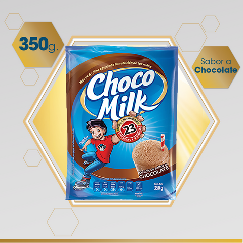 Choco Milk Chocolate, Bolsa de 350 grs.