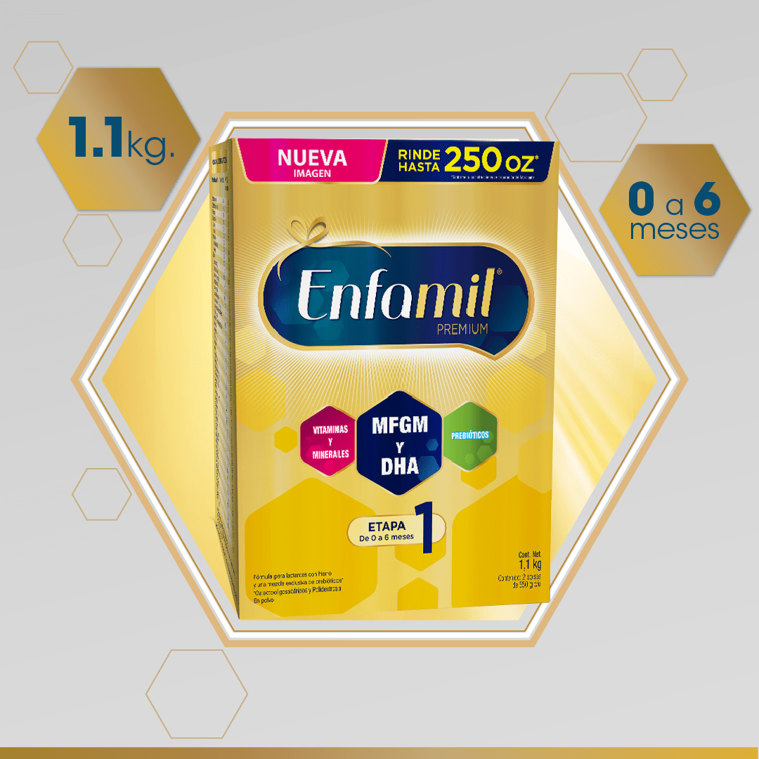 Enfamil Premium Etapa 1, Caja de 1,1 kgs.