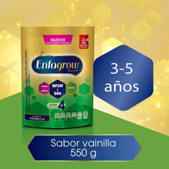 Enfagrow Premium Etapa 4 Sabor Vainilla, Bolsa de 550 grs.