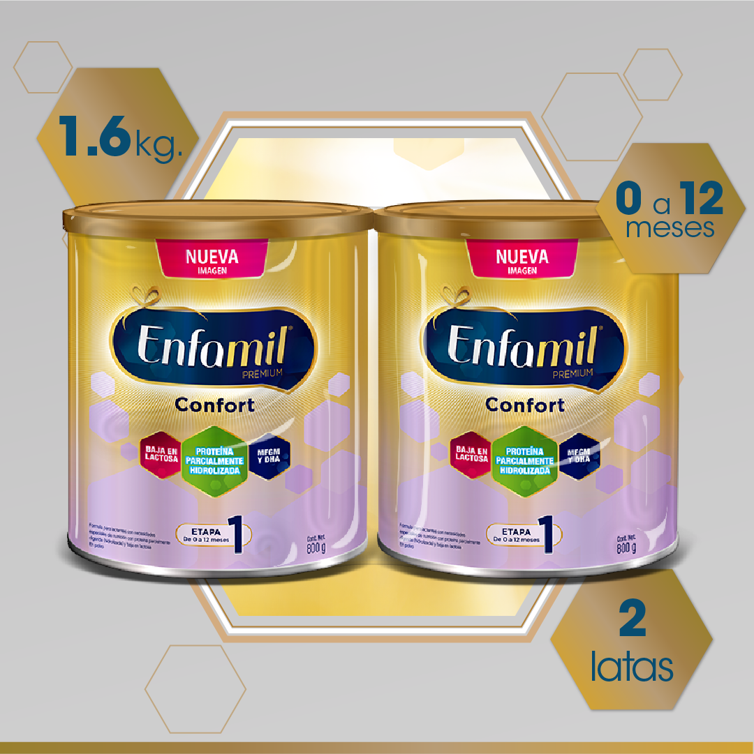 Enfamil Confort Premium, Pack de 1600 grs.