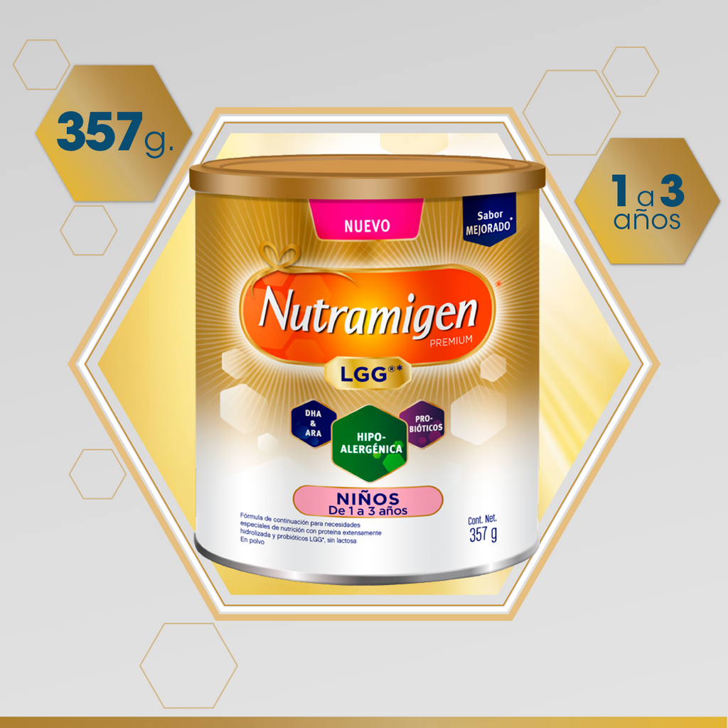 Nutramigen 1 a 3 años, Lata de 357 grs.