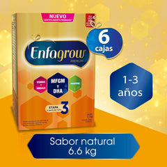 Enfagrow Premium Etapa 3, Pack de 6,6 Kgs