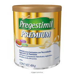 Pregestimil Premium, para bebés de 0 a 12 meses, Lata de 454g
